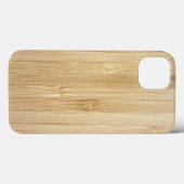 Bamboe-look Case-Mate iPhone Case (Achterkant (horizontaal))