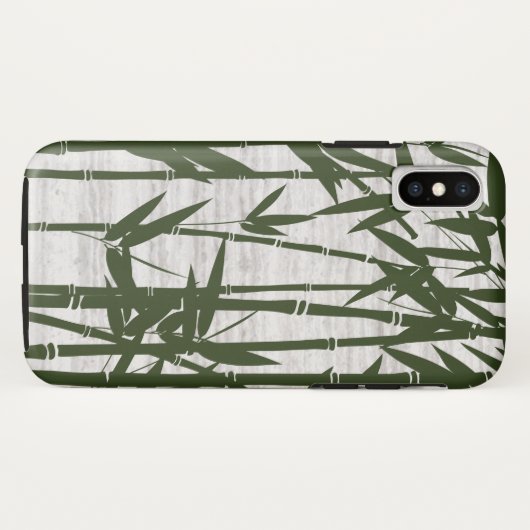 Bamboe Marmer Case-Mate iPhone Case (Achterkant (horizontaal))