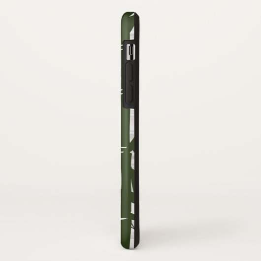 Bamboe Marmer Schattig Dier Case-Mate iPhone Case (Achterkant/links)