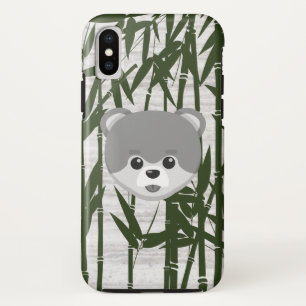 Bamboe Marmer Schattig Dier Case-Mate iPhone Case