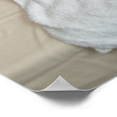 Bamboe massage op de ribben poster (Hoek)