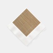 Bamboe Mat Standard Cocktail Paper Napkin Servetten (Hoek)