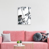 Bamboe met Stone Canvas Afdruk (Insitu (Woonkamer))