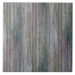 Bamboe met weerslag van hout Kijk uit Tegeltje