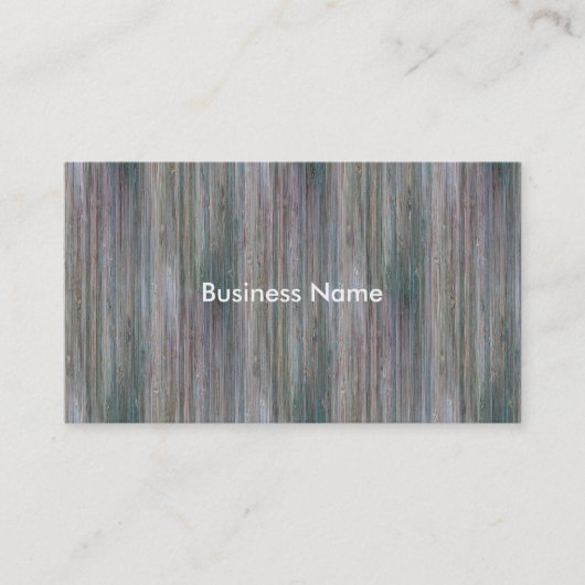 Bamboe met weerslag van hout Kijk uit Visitekaartje (Voorkant)