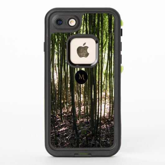 Bamboe Monogram LifeProof Hoesje (Achterkant)