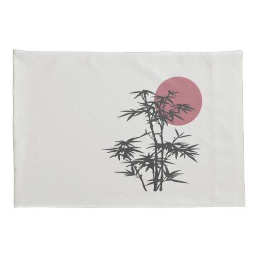 Bamboe/Moon Kussensloop Set (Achterkant-Rechts)