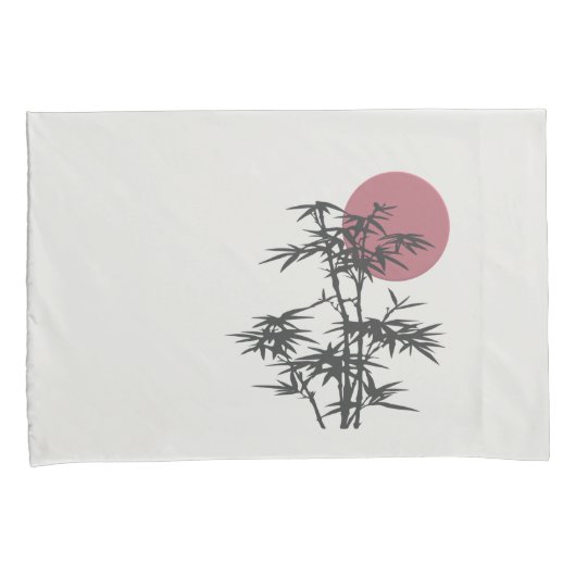 Bamboe/Moon Kussensloop Set (Voorkant-Rechts)