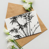 Bamboe Notitiekaartje