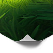 Bamboe Oase, Het ontdekken van de verborgen lente Poster (Hoek)