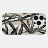 Bamboe Oerwoud Hawaiian Stripe - Zwart Case-Mate iPhone Case (Achterkant (horizontaal))