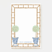 Bamboe & Olijf Topiary | Chinoiserie Post-it® Notes (Voorkant)