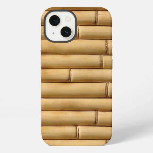 Bamboe ontwerp Case-Mate iPhone Case Hoesje (Achterkant)