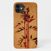 Bamboe op het perkamentstuk Case-Mate iPhone case (Achterkant)