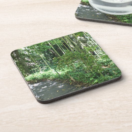 Bamboe-pad Bier Onderzetter (Linkerzijde)