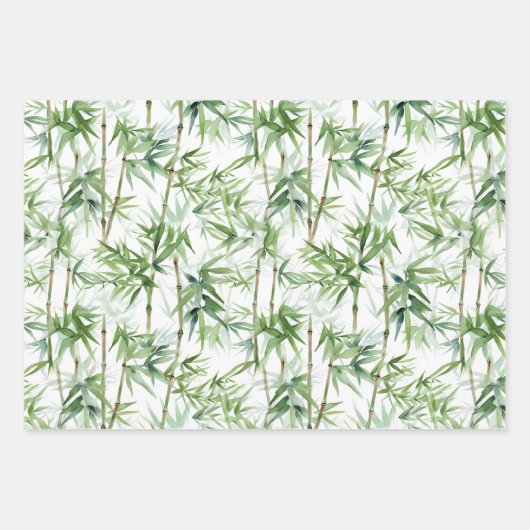 Bamboe Panda inpakpapier (Voorkant 3)