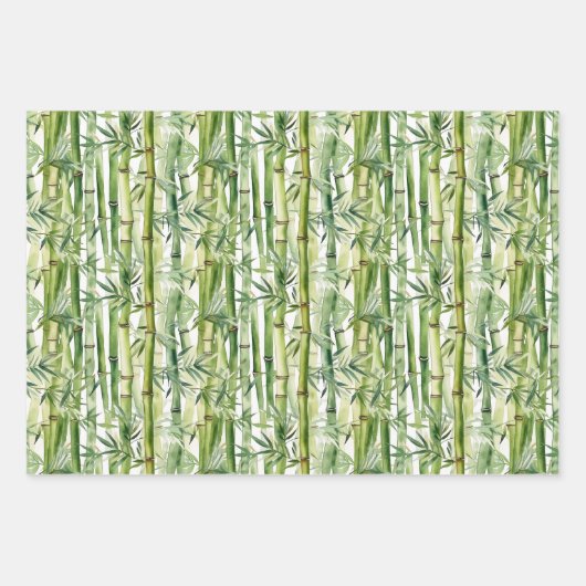 Bamboe Panda inpakpapier (Voorkant 2)