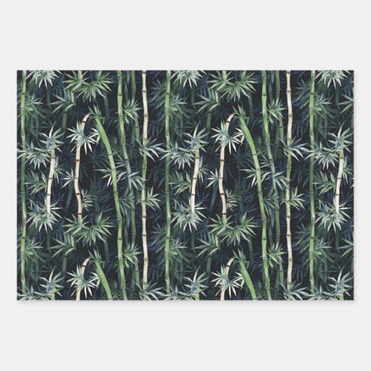 Bamboe Panda inpakpapier (Voorkant 3)