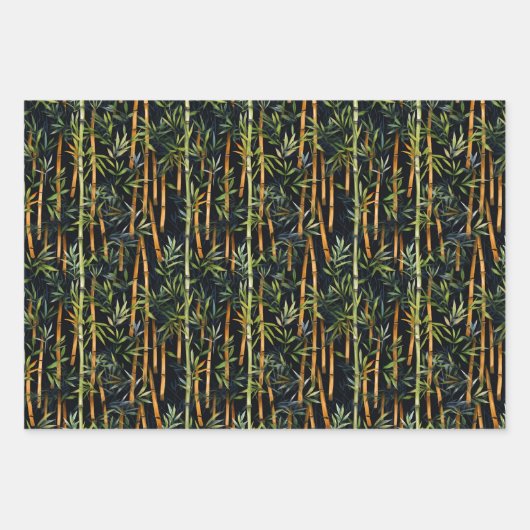 Bamboe Panda inpakpapier (Voorkant)