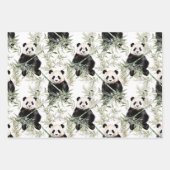 Bamboe Panda inpakpapier Vel (Voorkant)