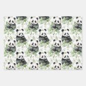 Bamboe Panda inpakpapier Vel (Voorkant 2)