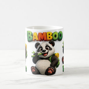 Bamboe Panda Koffiemok