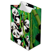Bamboe Panda Medium Cadeauzakje (Voorkant Gekanteld)