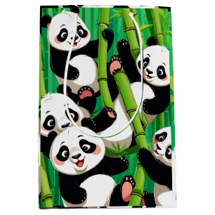 Bamboe Panda Medium Cadeauzakje
