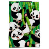 Bamboe Panda Medium Cadeauzakje (Achterkant)