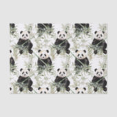 Bamboe Panda Tissue Papier (Voorkant)
