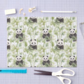 Bamboe Panda Tissue Papier (Craft)