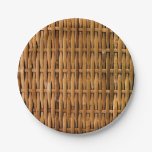 Bamboe Pattern Papieren Bordje