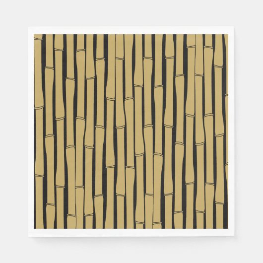 Bamboe Pattern Servet (Voorkant)