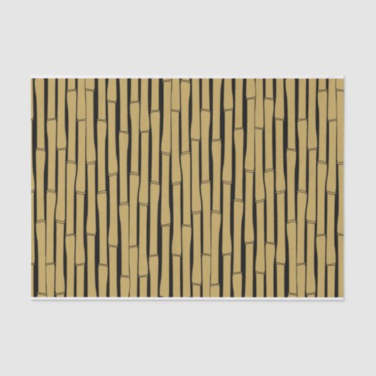 Bamboe Pattern Tissuepapier (Voorkant)