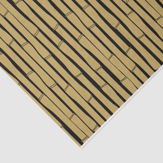 Bamboe Pattern Tissuepapier (Detail)