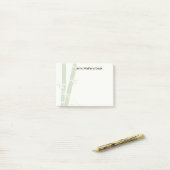 Bamboe Persoonlijk Post It Notitieblok Post-it® Notes (Op bureau)