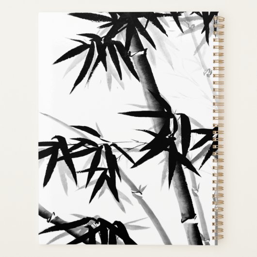 Bamboe Planner (Achterkant)