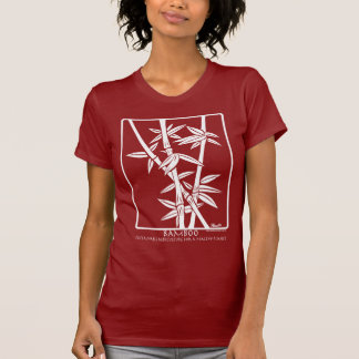 Bamboe Plant - (wit op donkere kleuren) T-shirt