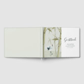 Bamboe Planten en Crane Bird Gastenboek (Volledig)