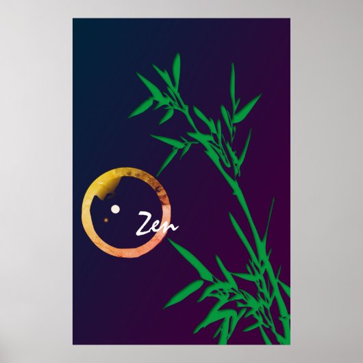 Bamboe Poster (Voorkant)