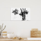 Bamboe Poster (Keuken)