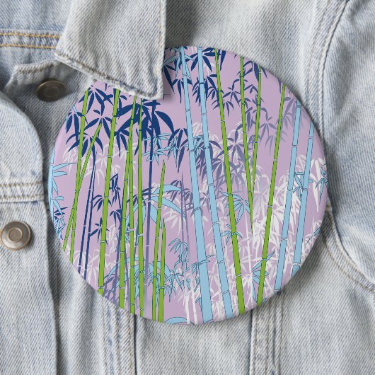 Bamboe Ronde Button 6,0 Cm (In situ)