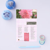 Bamboe Roos - Flyer (Enkel)