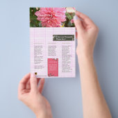 Bamboe Roos - Flyer (Hand)