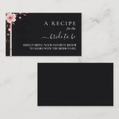 Bamboe Roze Sakura Kersenbloesem Vrijgezellenfeest Informatiekaartje (Voorkant / Achterkant)