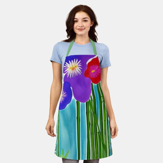 Bamboe Schort (Gedragen)