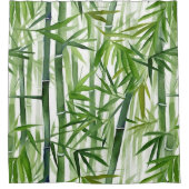 Bamboe Shower Curtain Douchegordijn (Voorkant)