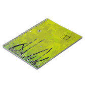 bamboe-silhouet notitieboek (Linkerzijde)