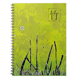 bamboe-silhouet notitieboek