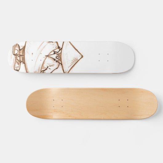 Bamboe Skateboard (Horizontaal)